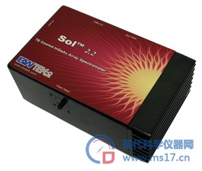 SOL2.2扩展型InGaAs阵列近红外光纤光谱仪