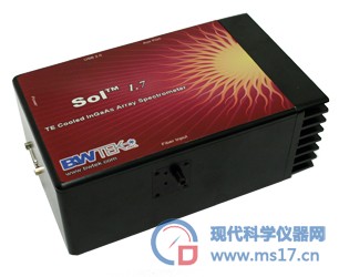 SOL1.7近红外TE 致冷InGaAs 阵列光谱仪