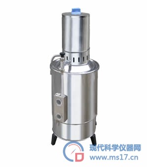 上海申安-普通型20L/H不锈钢电热蒸馏水器