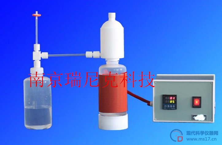 【南京瑞尼克】酸纯化器、酸蒸馏器 PTFE FEP材质 密封 耐腐蚀 控温精准