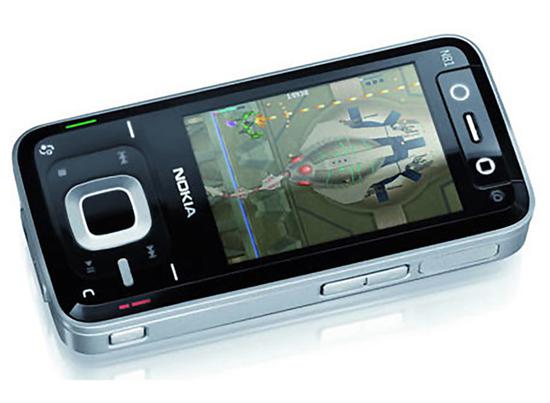 诺基亚N81(2007)——一款出色游戏手机,N-gage平台主打机型,采用滑盖造型和创新的Navi五向滚轮